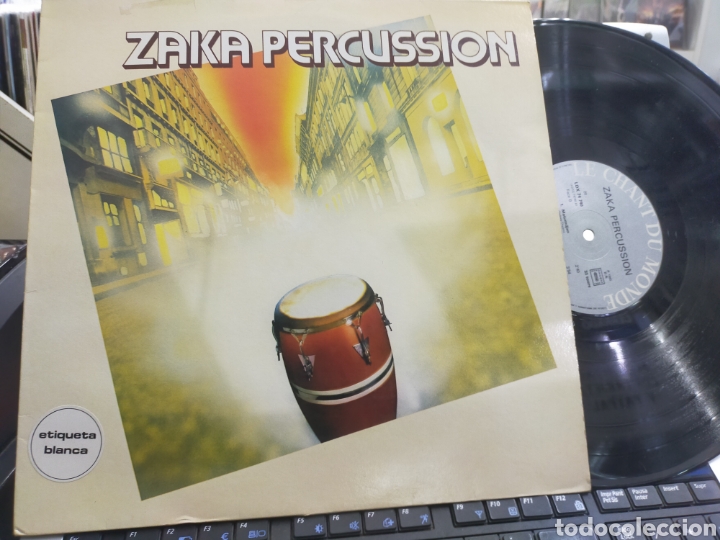 Discos de vinil: Zaka percussi&oacute;n lp Francia 1980