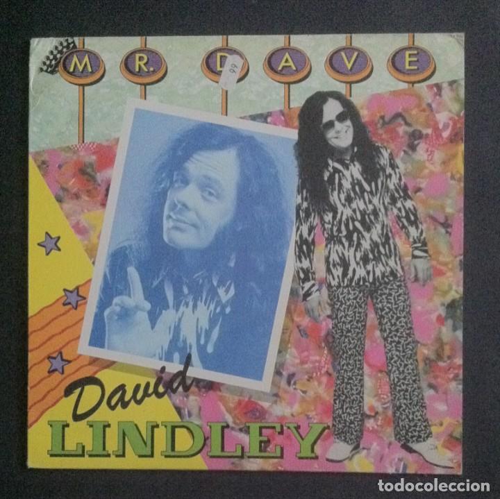 Discos de vinilo: DAVID LINDLEY - Mr. Dave - LP 1985 - WEA - Foto 1