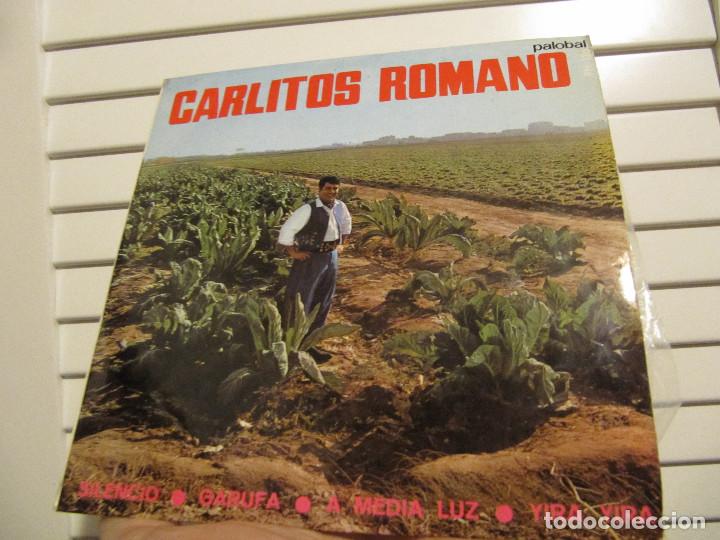 Discos de vinilo: CARLITOS ROMANO - SILENCIO +3 - Foto 1