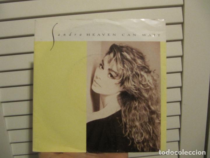 Discos de vinilo: Vinilo single - Sandra - Heaven can wait - Foto 1