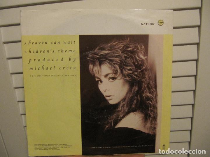 Discos de vinilo: Vinilo single - Sandra - Heaven can wait - Foto 2