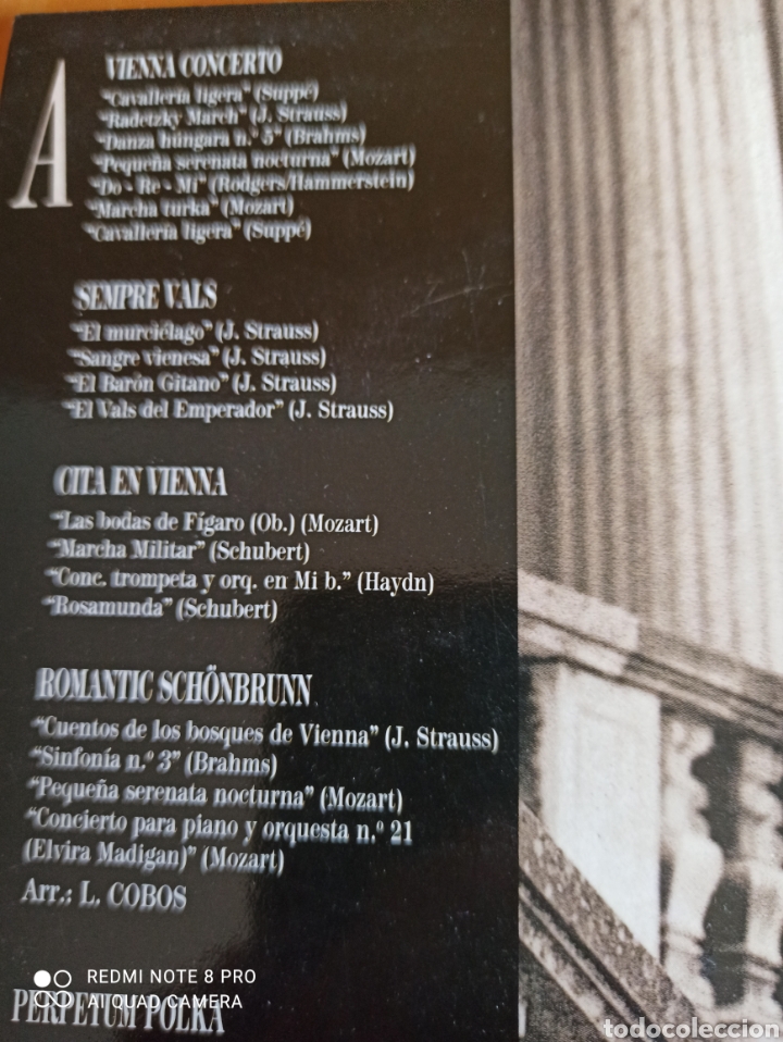 Discos de vinilo: Luis Cobos. Vienna Concerto - Foto 3