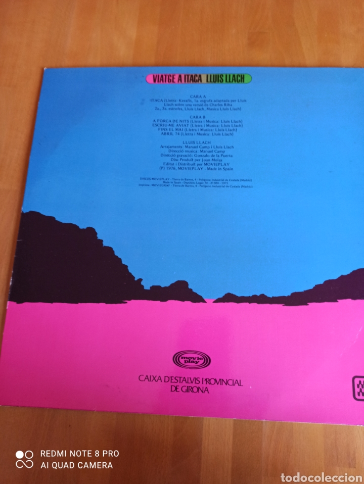 Discos de vinilo: Viatge a &Iacute;taca. Lu&iacute;s Llach - Foto 2