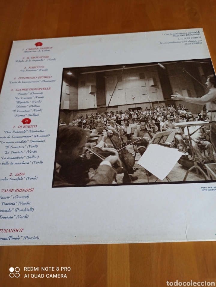 Discos de vinilo: Luis Cobos. Opera Magna - Foto 2