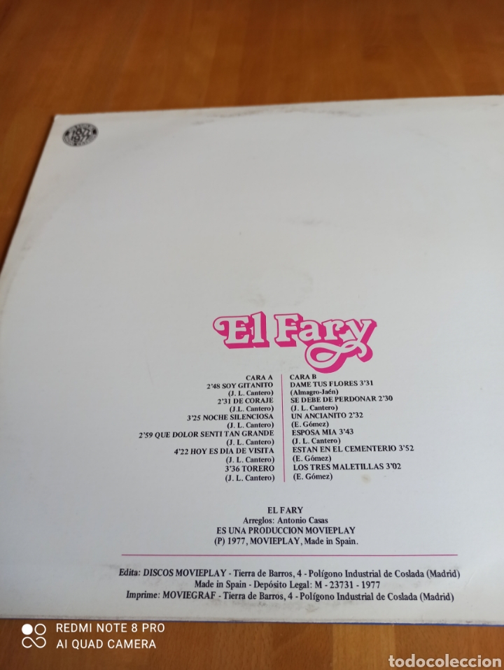 Discos de vinilo: El Fary - Foto 2