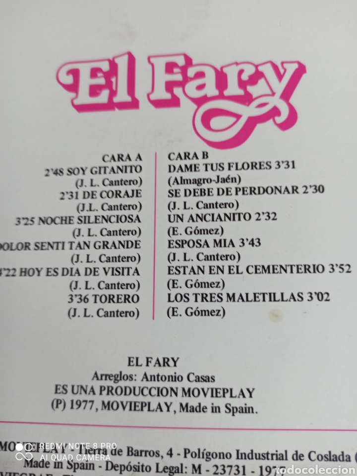 Discos de vinilo: El Fary - Foto 3