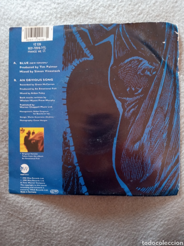 Discos de vinilo: An Emotional Fish-blue..disco vinilo single - Foto 2