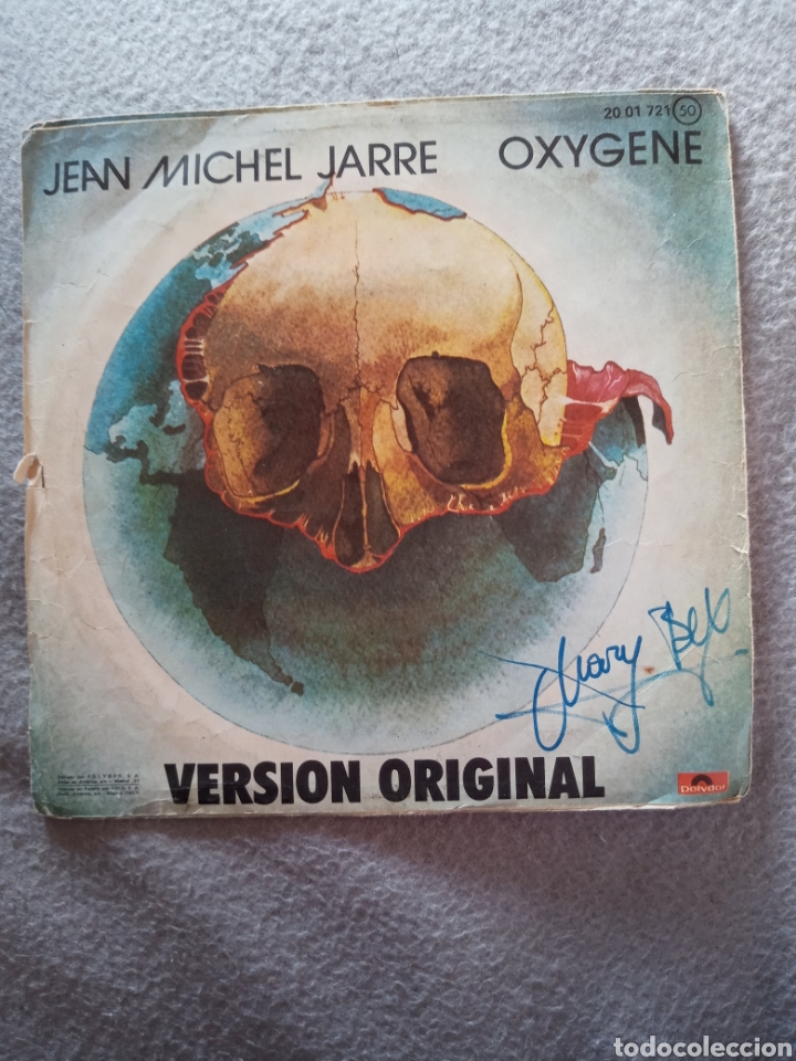 Discos de vinilo: Jean Michel Jarre-oxygene..disco vinilo single - Foto 2