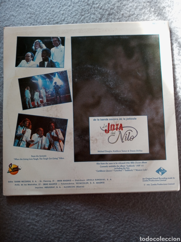 Discos de vinilo: Billy Ocean-when the going gets tough - Foto 2