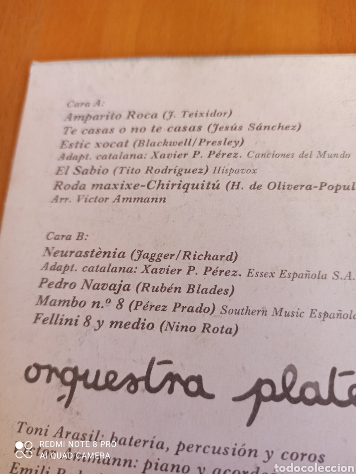 Discos de vinilo: Orquestra Plateria - Foto 3