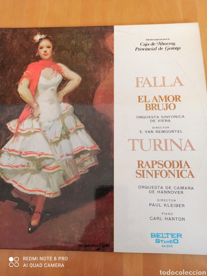 Discos de vinilo: Falla. Orquesta Sinf&oacute;nica de Viena - Foto 1