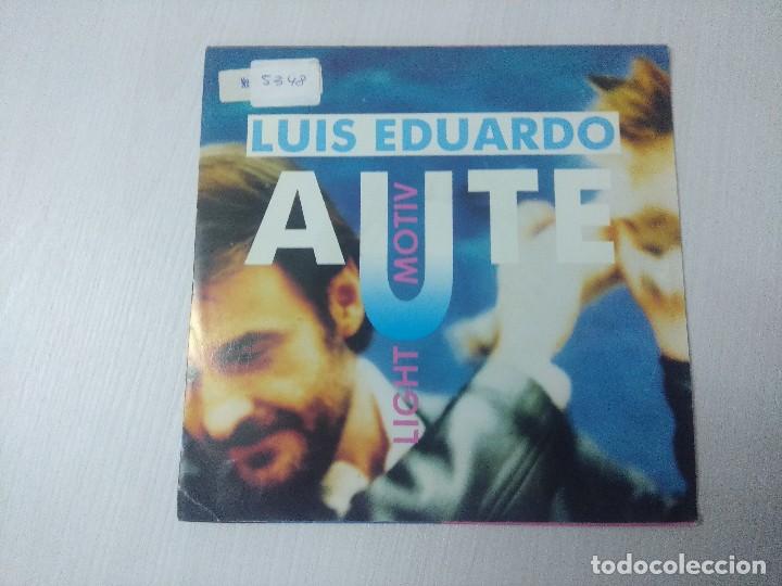 Discos de vinilo: LUIS EDUARDO AUTE/LIGHT MOTIV/SINGLE. - Foto 1