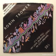 Discos de vinilo: ROBIN TROWER – IT'S FOR YOU , LIMITED EDITION UK 1978 CHRYSALIS