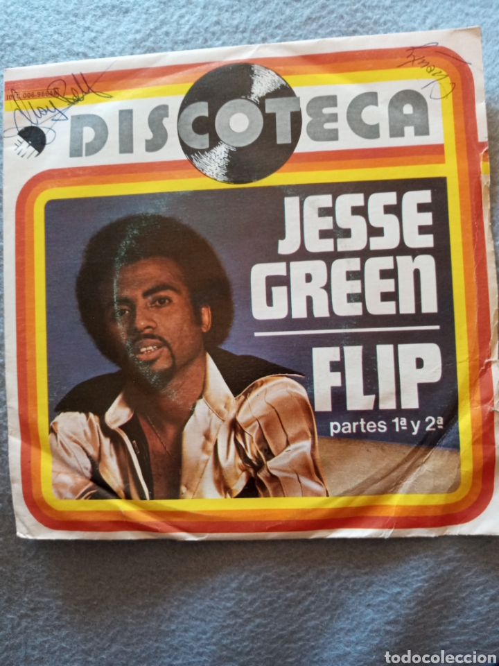Discos de vinilo: Jesse Green-flip..disco vinilo single - Foto 1