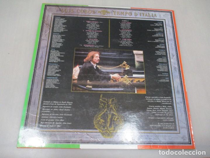 Discos de vinilo: LUIS COBOS TEMPO D&acute;Italia DI1771 - Foto 2
