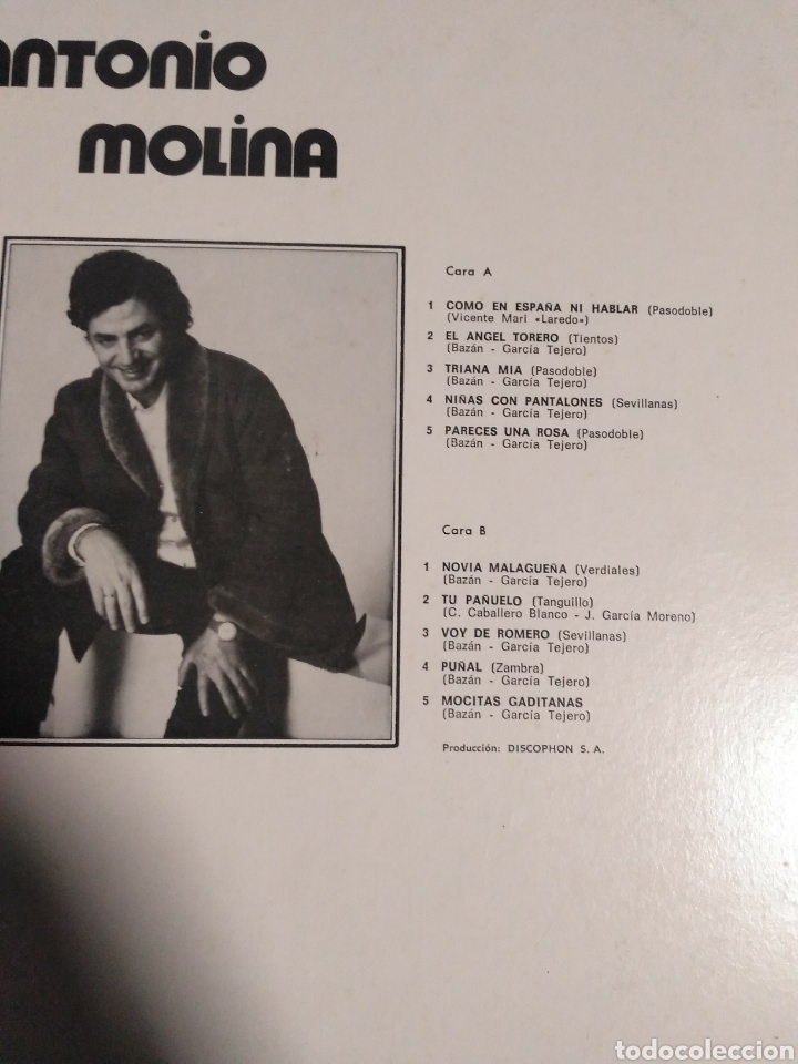 Discos de vinilo: Antonio Molina - Foto 2