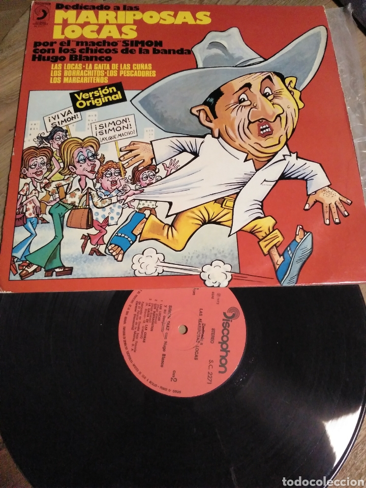 Discos de vinilo: Mariposas locas - Foto 1
