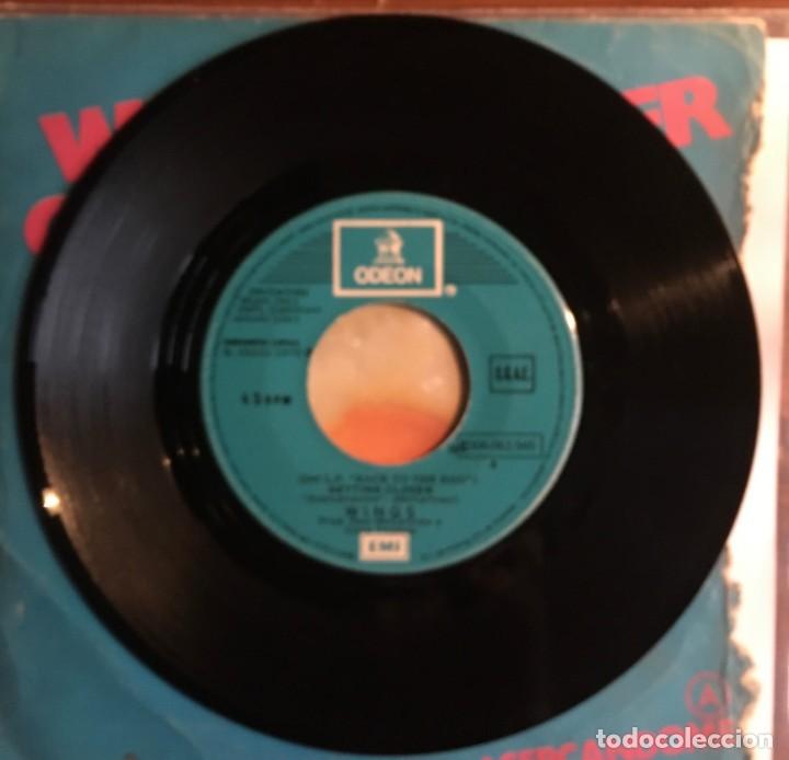 Discos de vinilo: PAUL McCARTNEY and WINGS - getting closer, single 7&rdquo; - Foto 4