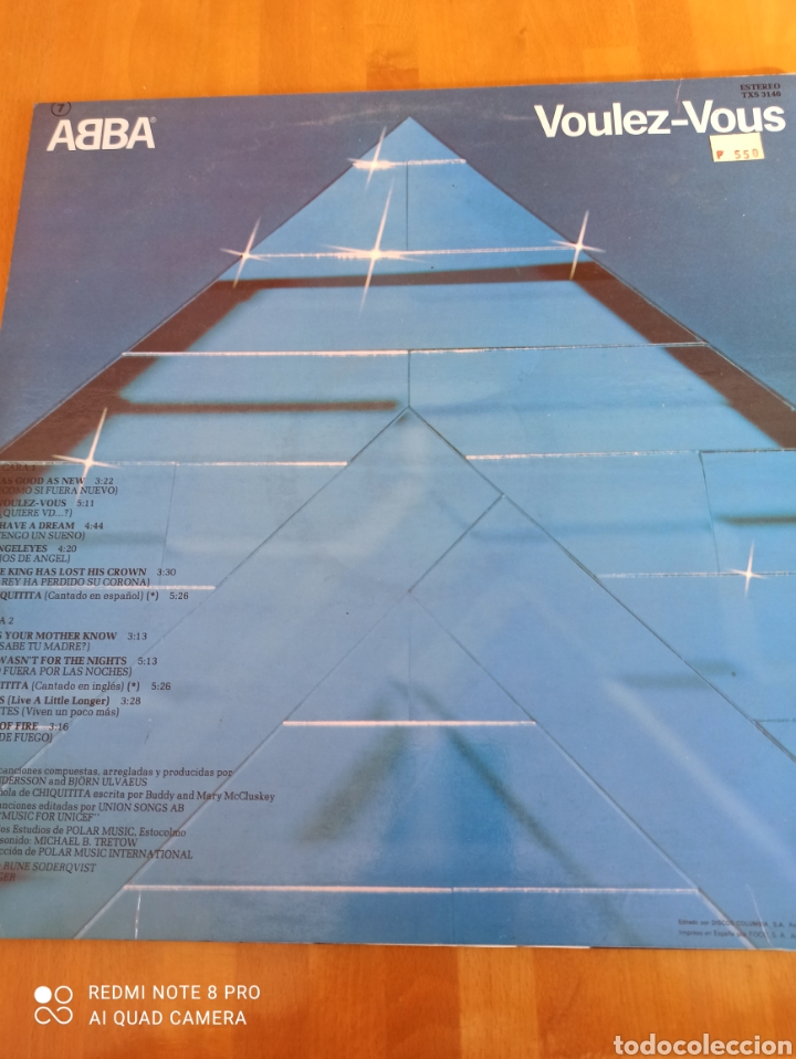 Discos de vinilo: Voulez-Vous Abba - Foto 2