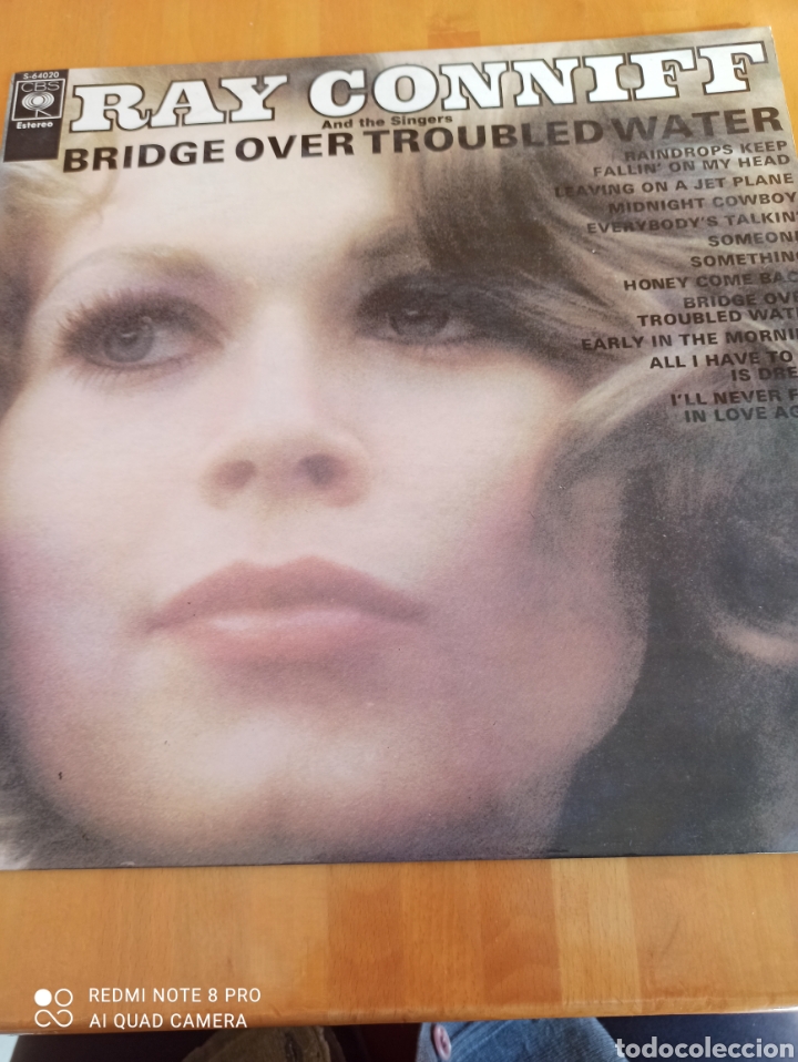 Discos de vinilo: Ray Conniff. Bridge Over Troubled water - Foto 1