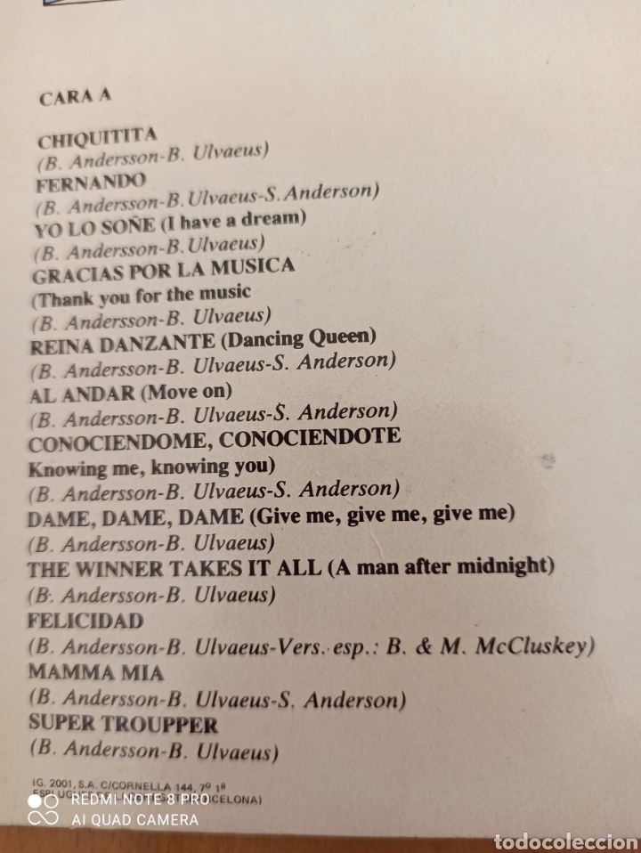 Discos de vinilo: Ivory. Abba & Stevie - Foto 3