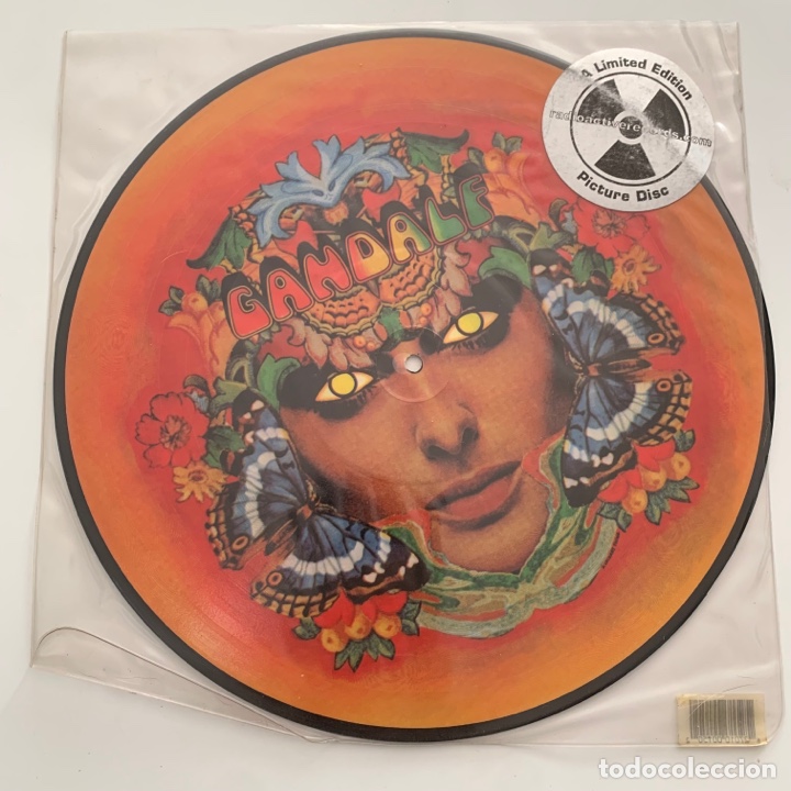 Discos de vinilo: Lp picture disc gandalf edicion uk de 2003
