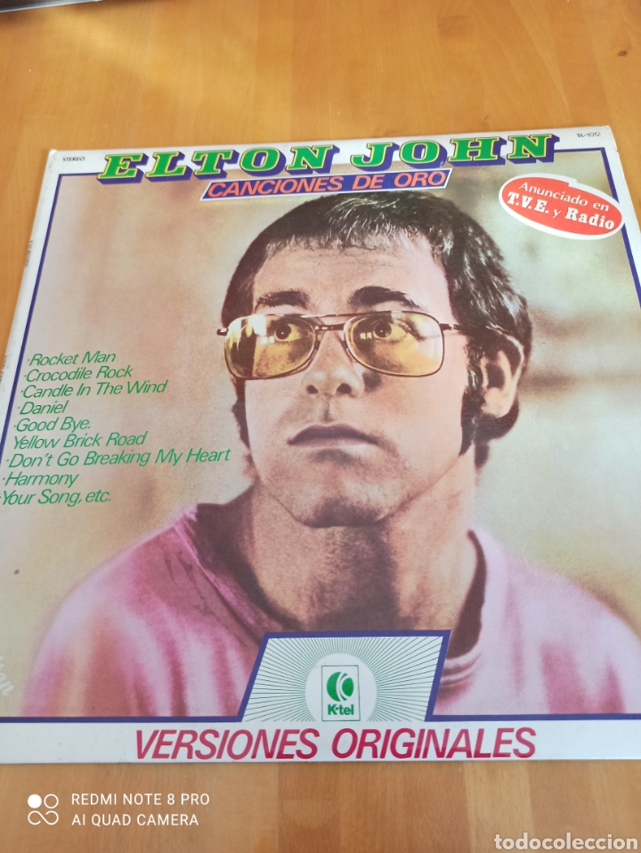 Discos de vinilo: Elton John. Canciones de oro - Foto 1