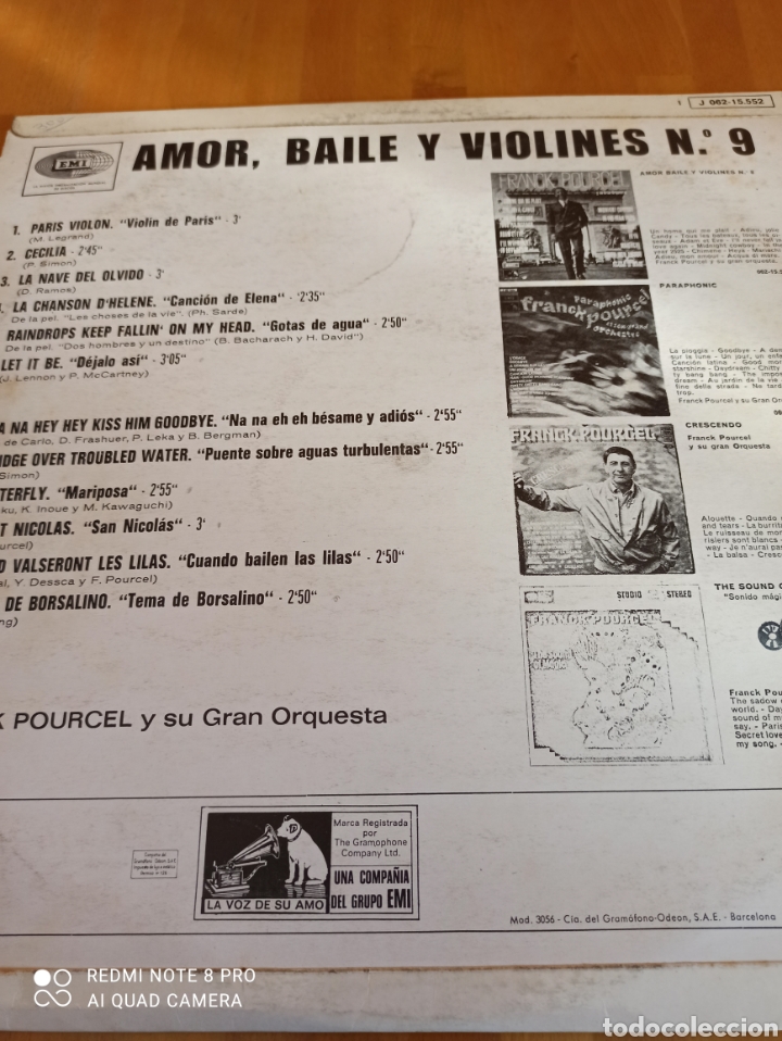 Discos de vinilo: Franck Pourcel y su gran orquesta - Foto 2
