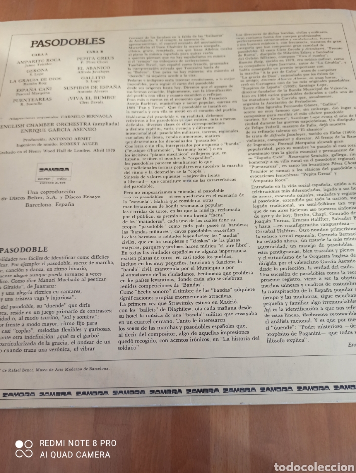 Discos de vinilo: Pasodobles - Foto 2