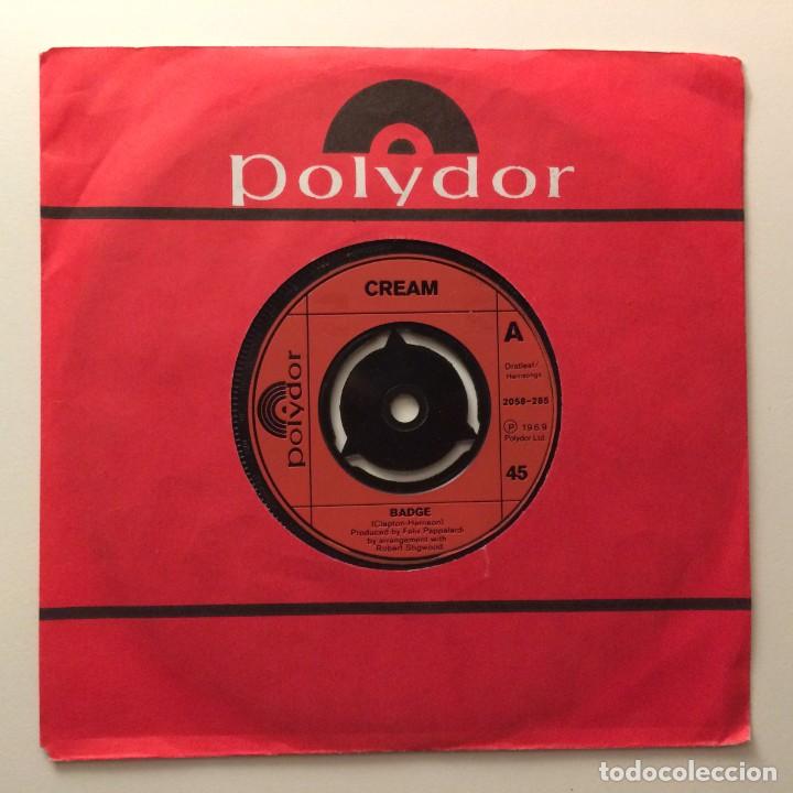 Discos de vinilo: Cream &lrm;&ndash; Badge / What A Bringdown , UK 1972 Polydor - Foto 1