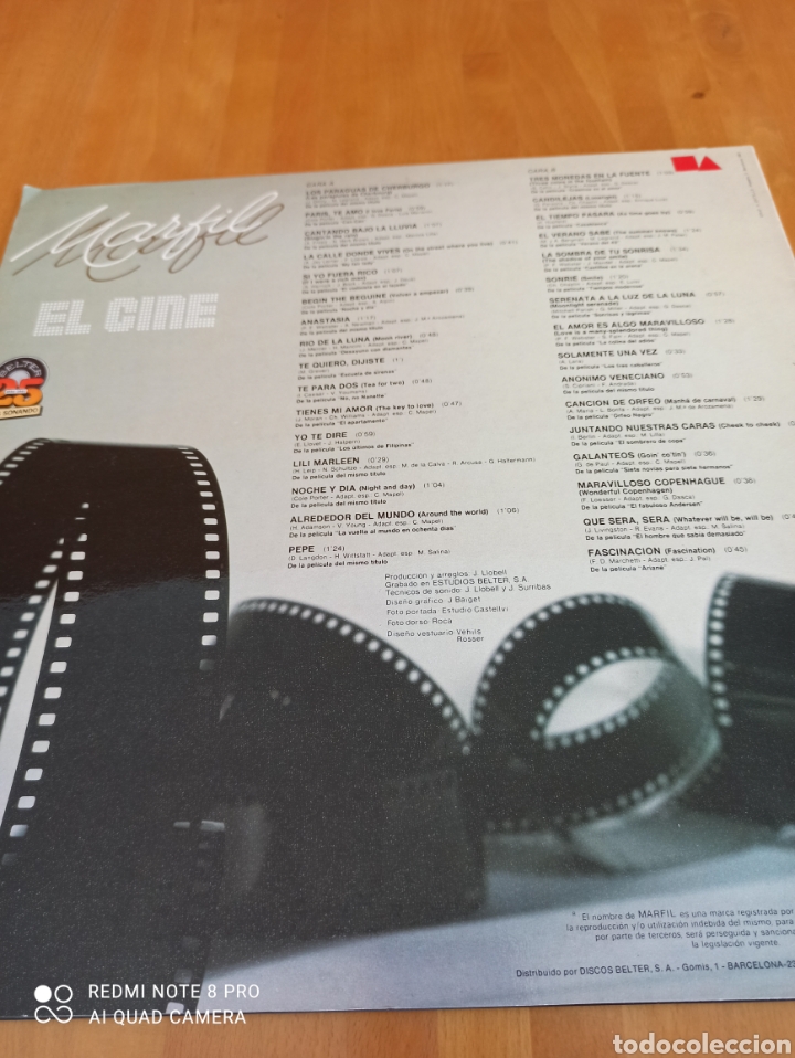 Discos de vinilo: Marfil. El cine - Foto 2