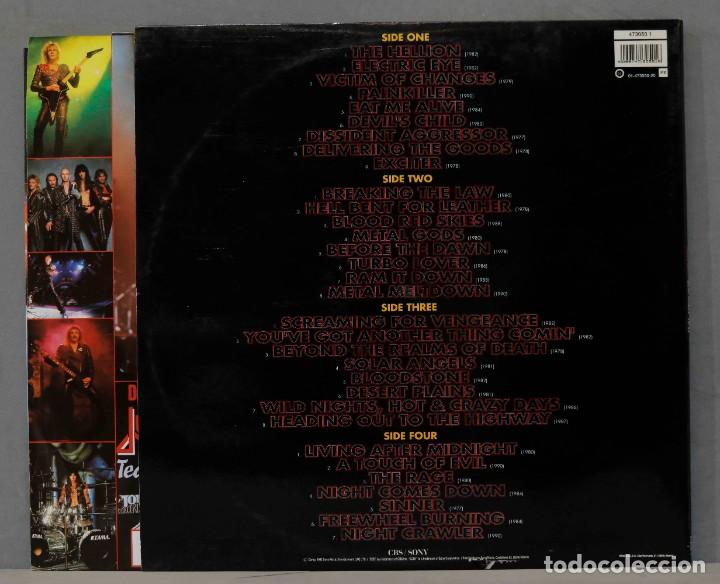 Discos de vinilo: 2 LP. JUDAS PRIEST. METAL WORK. 73-93 - Foto 2