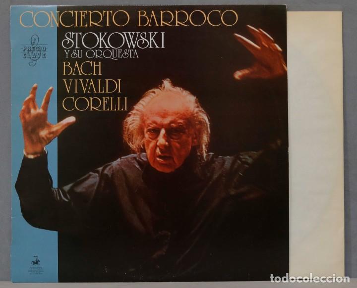 Discos de vinilo: LP. CONCIERTO BARROCO. BACH. VIVALDI. CORELLI. STOKOWSKI - Foto 1