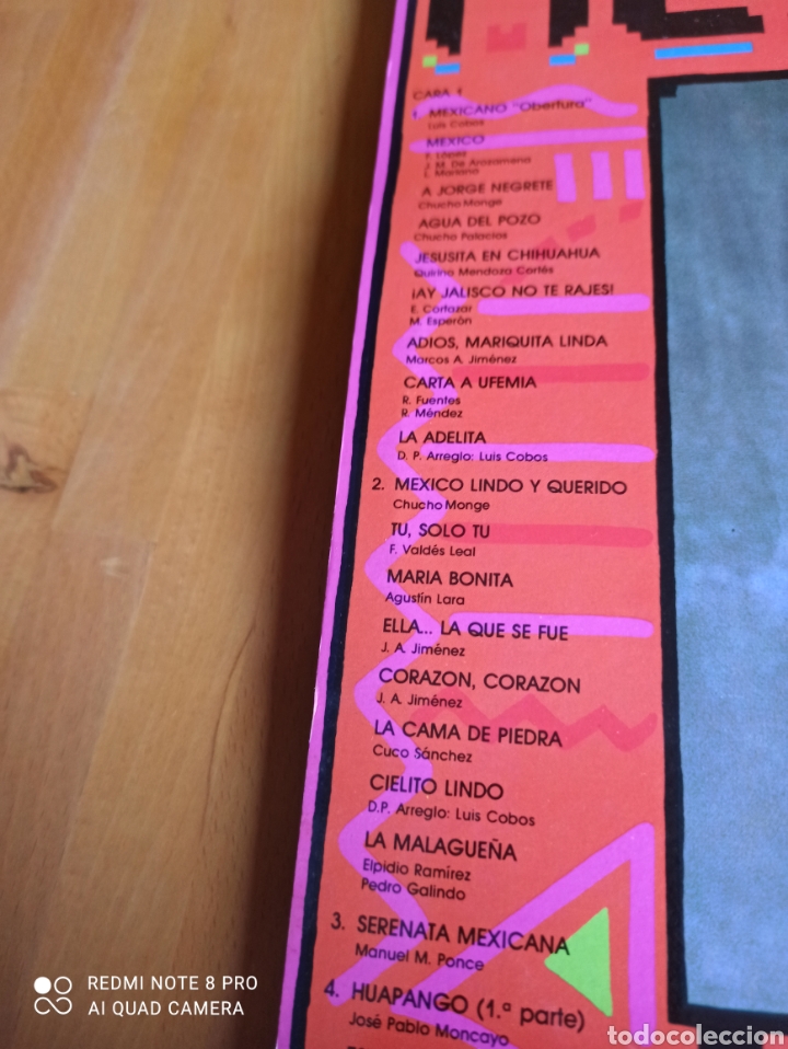 Discos de vinilo: Mexicano. Luis Cobos - Foto 3