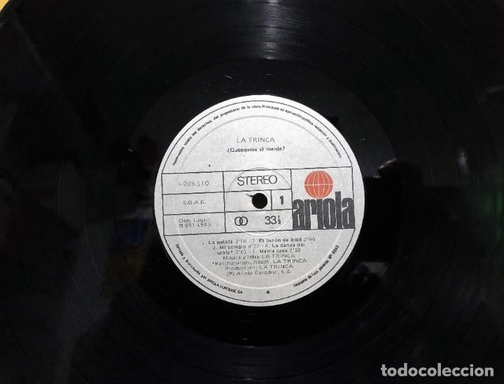 Discos de vinilo: La Trinca - &iquest;Quesques&eacute; Se Merd&eacute;? - Foto 3