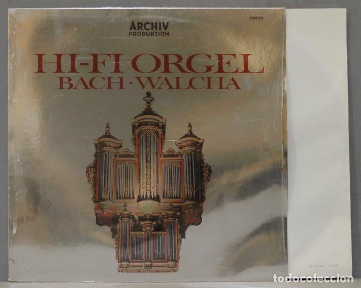 Discos de vinilo: LP. Bach. Walcha. Hi-Fi Orgel - Foto 1
