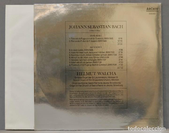 Discos de vinilo: LP. Bach. Walcha. Hi-Fi Orgel - Foto 2