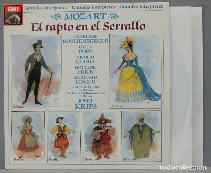 Disques de vinyle: 2 LP. Krips. El Rapto En El Serrallo. MOZART