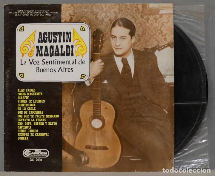 Discos de vinilo: 2 LP. Agust&iacute;n Magaldi. La Voz Sentimental De Buenos Aires - Foto 1