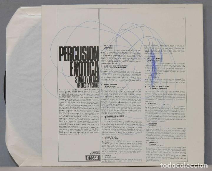 Discos de vinilo: LP. STANLEY BLACK. PERCUSION EXOTICA - Foto 2