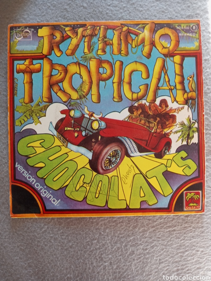 Discos de vinilo: Chocolats-rythmo tropical..disco vinilo single - Foto 1