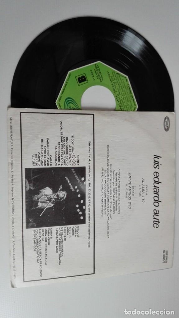 Discos de vinilo: Vinilo single Luis E. Aute - Foto 2