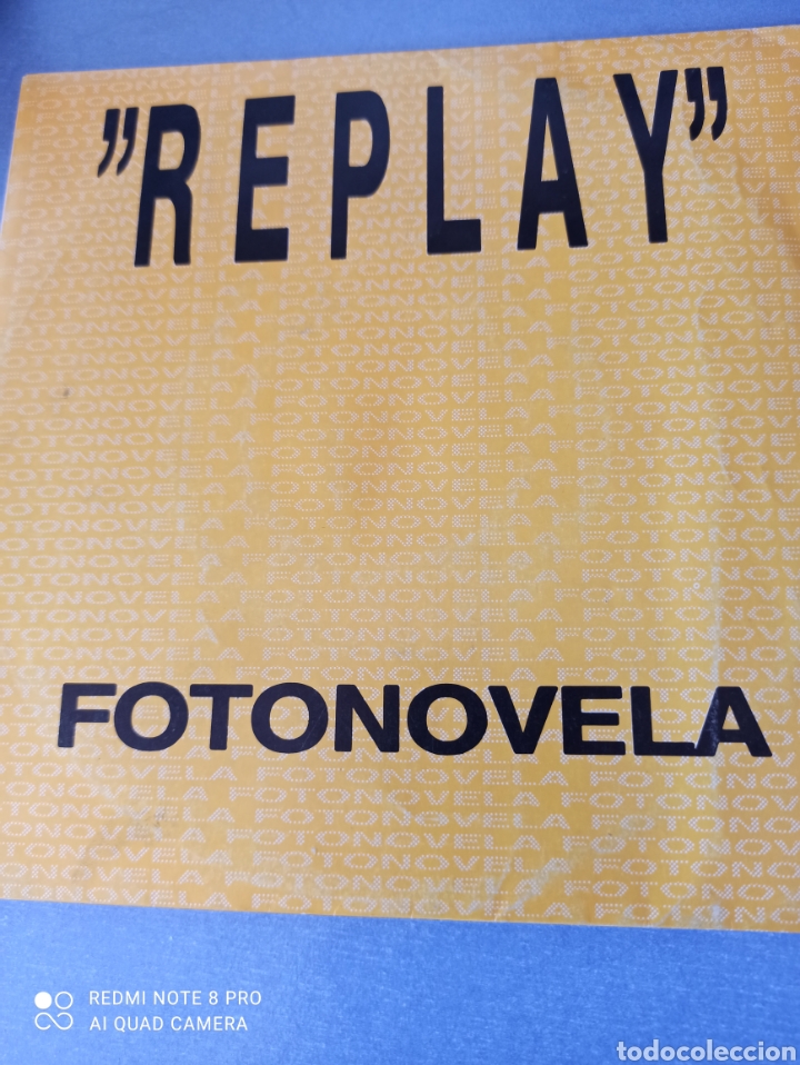 Discos de vinilo: Replay. Fotonovela - Foto 1