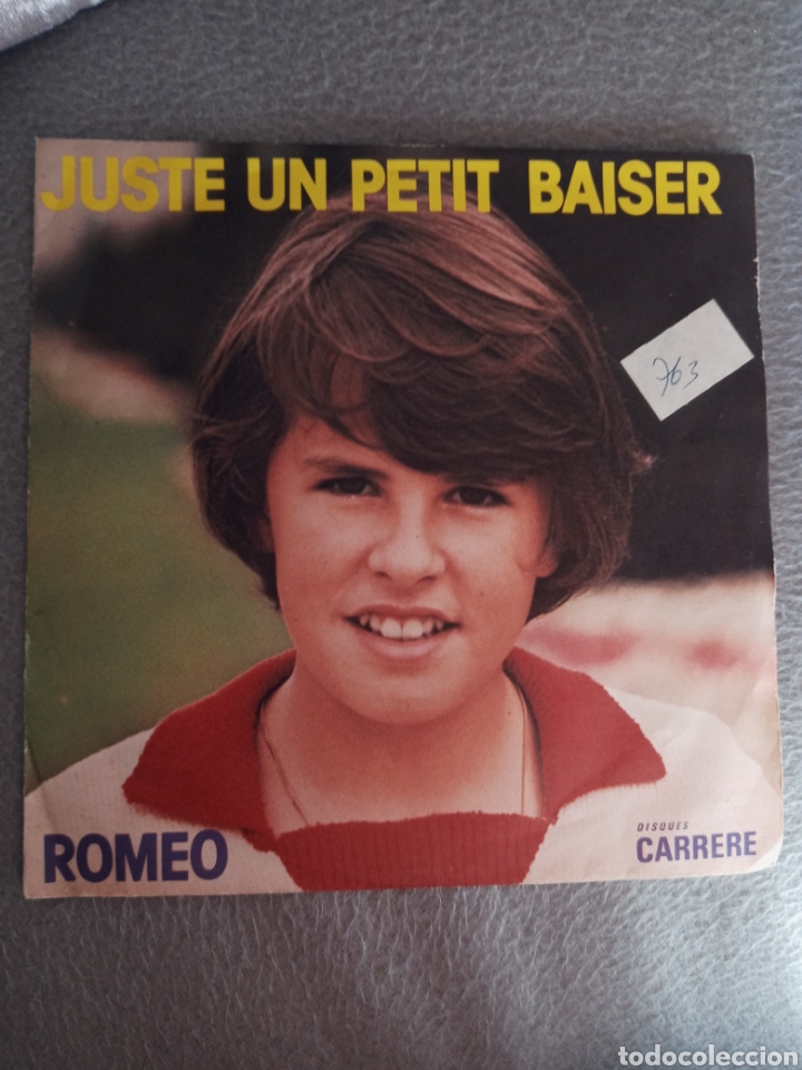 Discos de vinilo: Romeo-juste un petit baiser..disco vinilo single - Foto 1