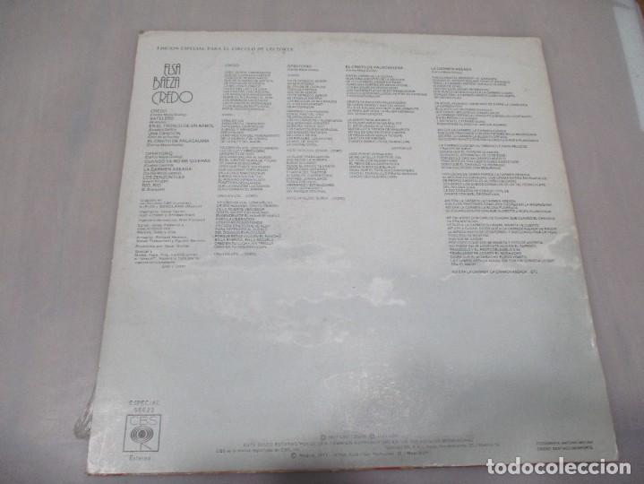 Discos de vinilo: ELSA BAEZA Credo DI1789 - Foto 2