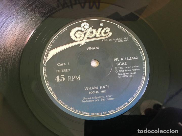 Discos de vinilo: Wham* &lrm;&ndash; Wham Rap! - Foto 5