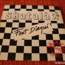 Discos de vinilo: SKATALÀ LP FENT D´AQUÍ SOCK IT SKA ORIGINAL ESPAÑA 1990 + ENCARTE GI. Lote 310850738