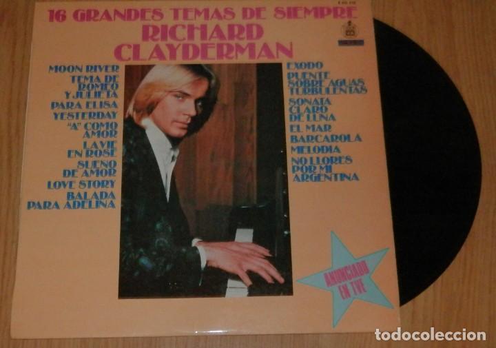 Discos de vinilo: DISCO LP DE VINILLO RICHARD CLAYDERMAN - Foto 1