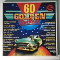 Discos de vinilo: VARIOUS ‎– 60 GOLDEN ROCKERS, 3 LPS, UK BLACK TULIP. Lote 310886723