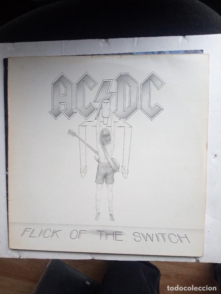 Discos de vinilo: ac dc flick of the switch 1983 lp - Foto 1